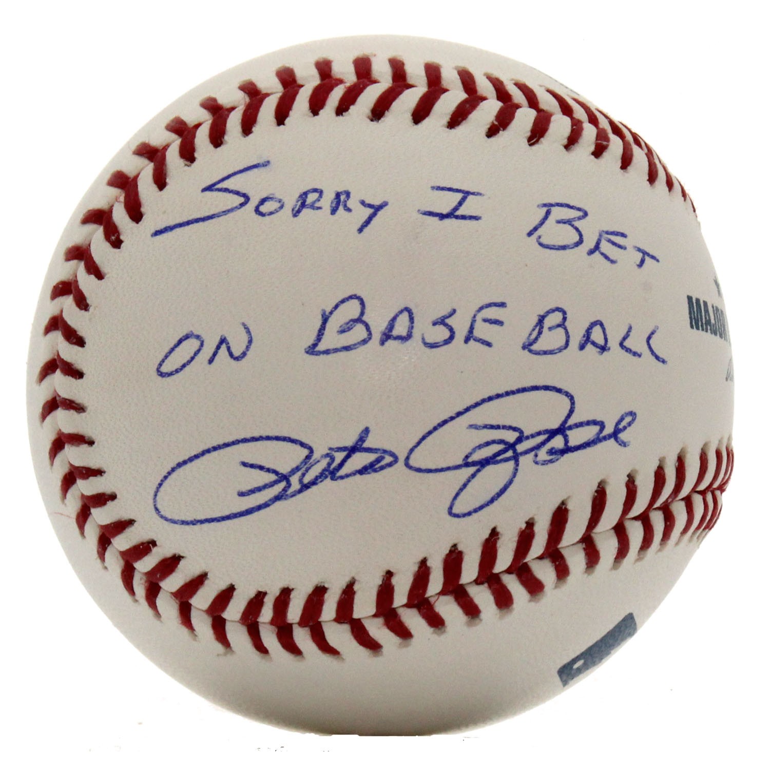 Pete Rose Autographed Signed Rawlings Official MLB Baseball Sorry I