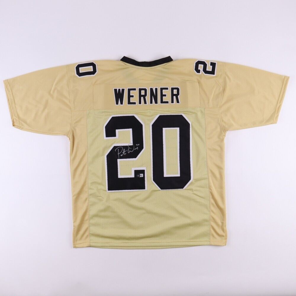 Pete Werner Autographed Signed New Orleans Saints Jersey (Beckett) 2021 2Nd  Round Pick / L.B