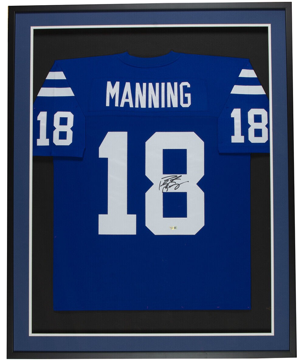 Peyton Manning Autographed Signed Framed Indianapolis Colts 