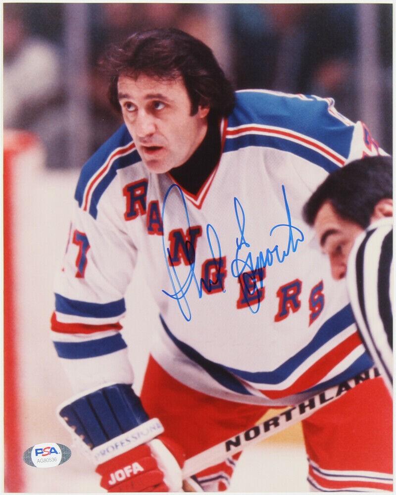 Phil Esposito Autographed Signed 8X10 PSA/DNA Photo New York Rangers Boston Bruins Blackhawk