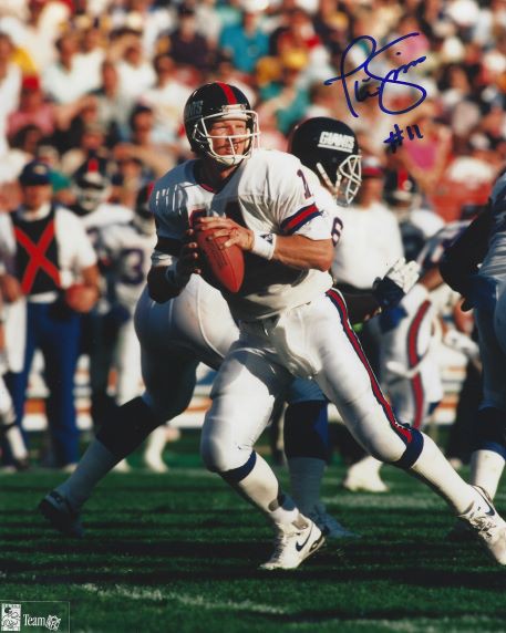 Phil Simms Autographed Signed 8X10 New York Giants Photo - Autographs