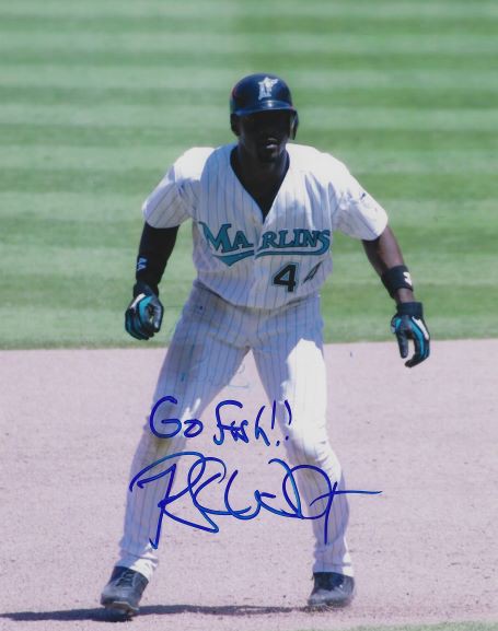 Preston Wilson Autographed Signed 8X10 Florida Marlins Photo