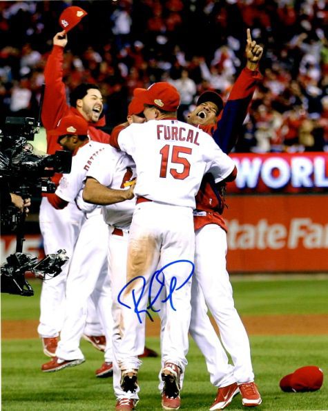 Signed Rafael Furcal Photo