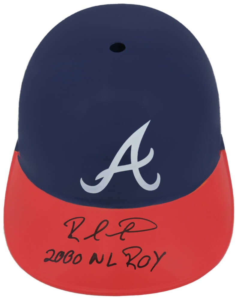 Rafael Furcal Autographed Signed Atlanta Braves Replica Souvenir Batting  Helmet w/2000 NL ROY