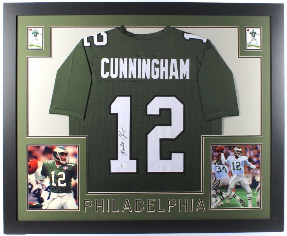 Randall Cunningham Autographed Signed Philadelphia Eagles 35X43 Framed