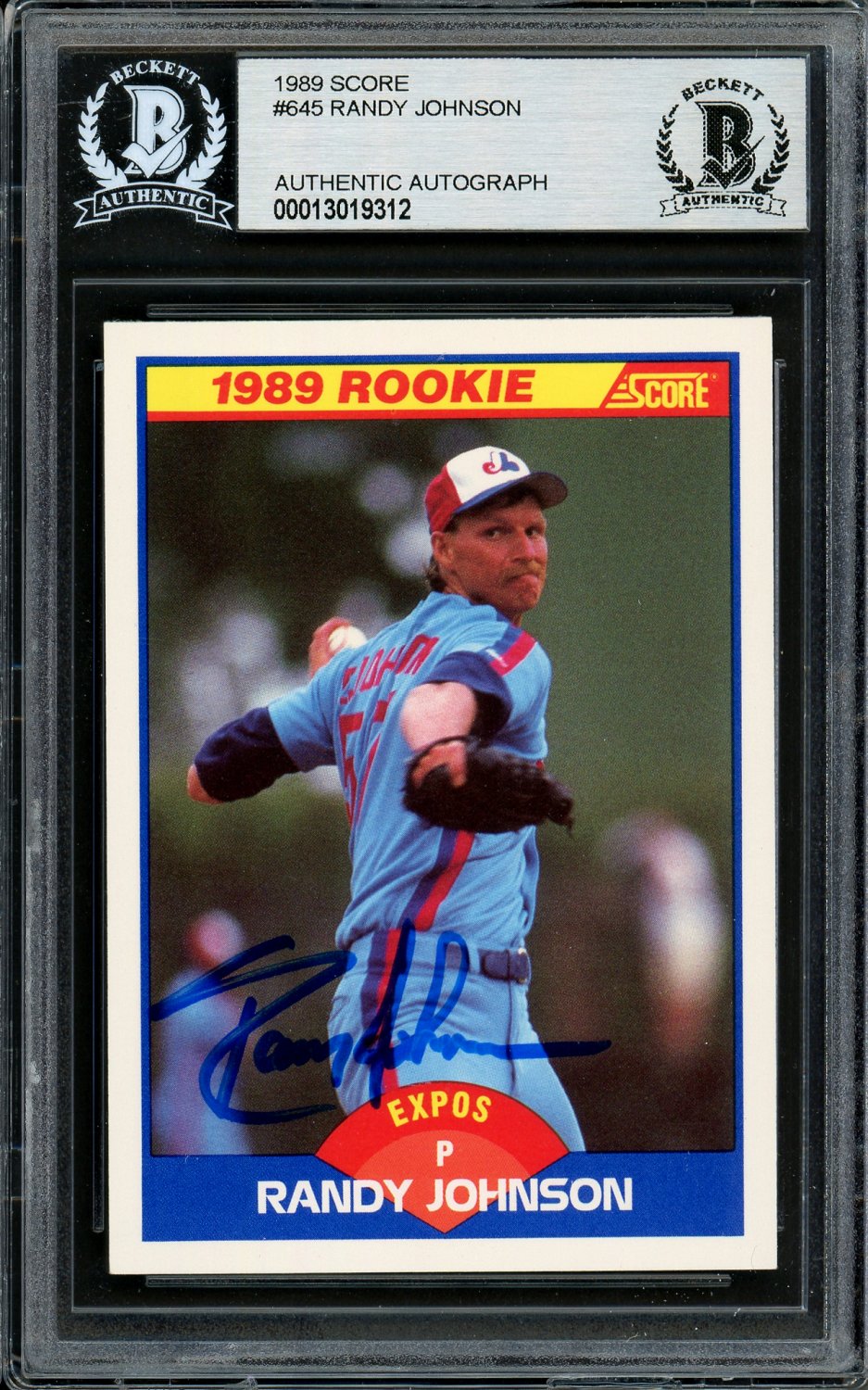 Randy johnson signed jersey sales