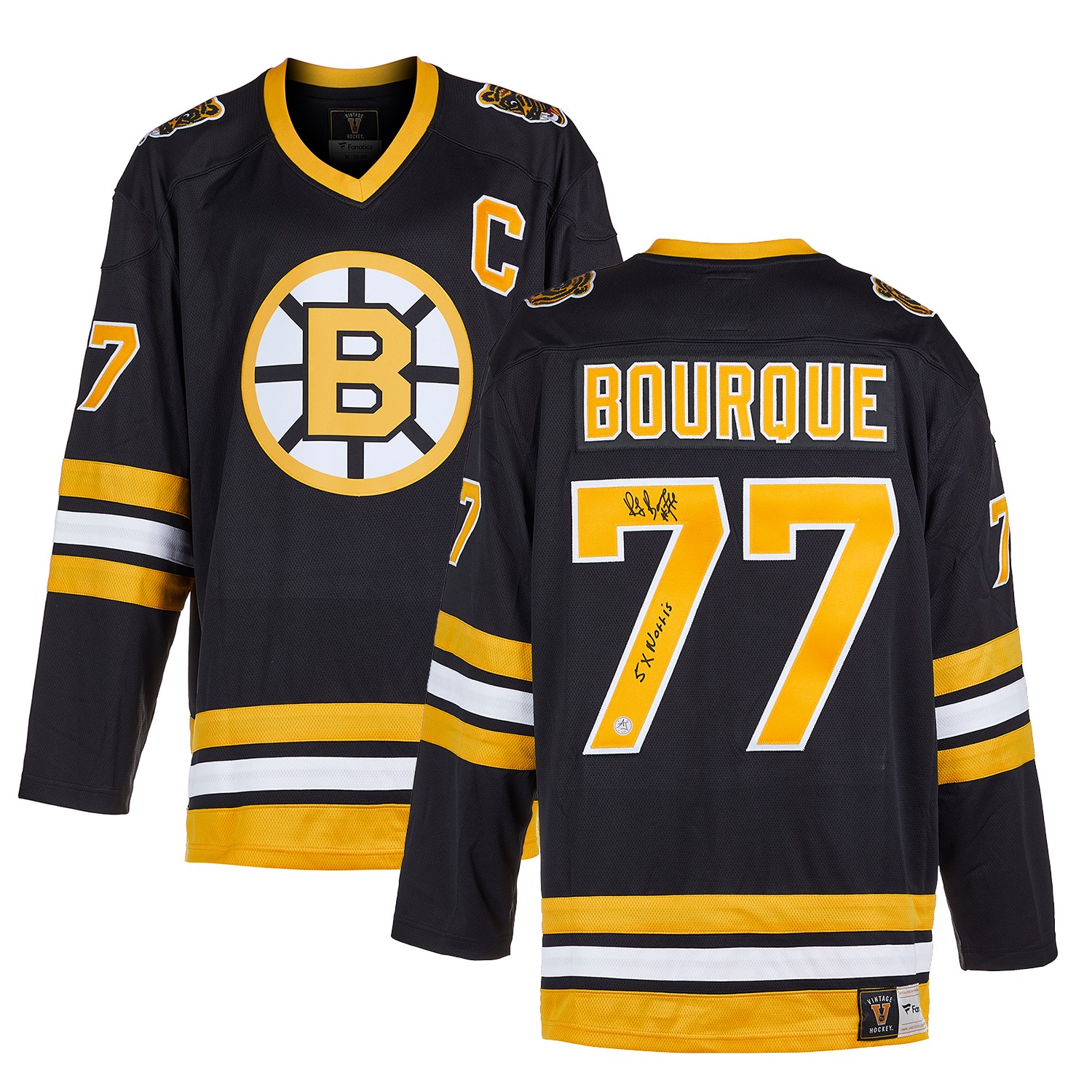 Ray Bourque Autographed Boston Bruins Fanatics Hockey Jersey - Fanatics