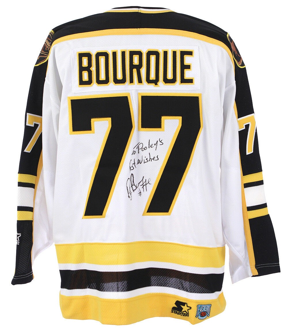 ray bourque signed jersey