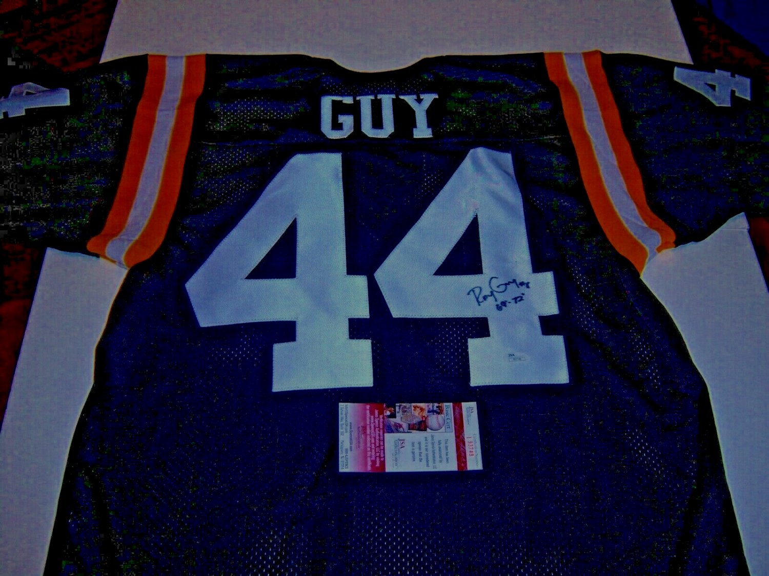 Ray Guy Autographed Signed Southern Mississippi Golden Eagles,C