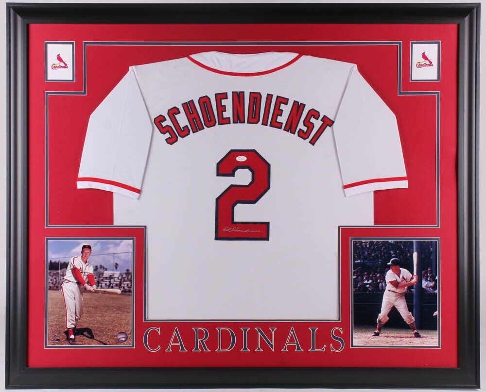 Red Schoendienst Signed Autographed Jersey St. Louis Cardinals JSA AG71474  - Cardboard Legends