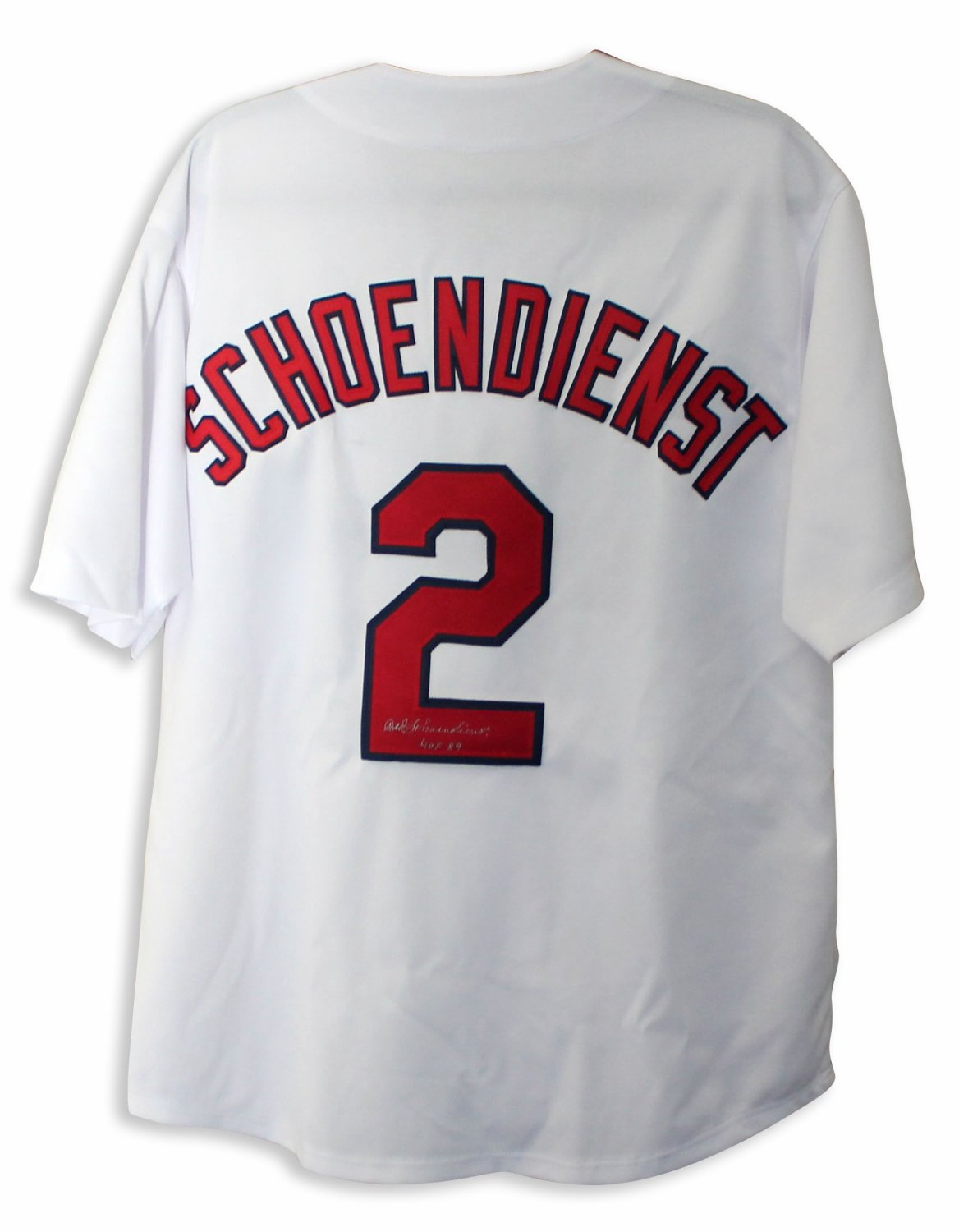 Red Schoendienst St Louis Cardinals Autographed Authentic