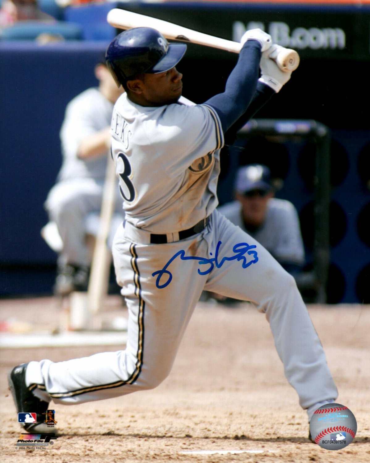 Rickie Weeks Autographed Signed Brewers Infielder 16X20 Photo #4 Auto - All  Star - JSA
