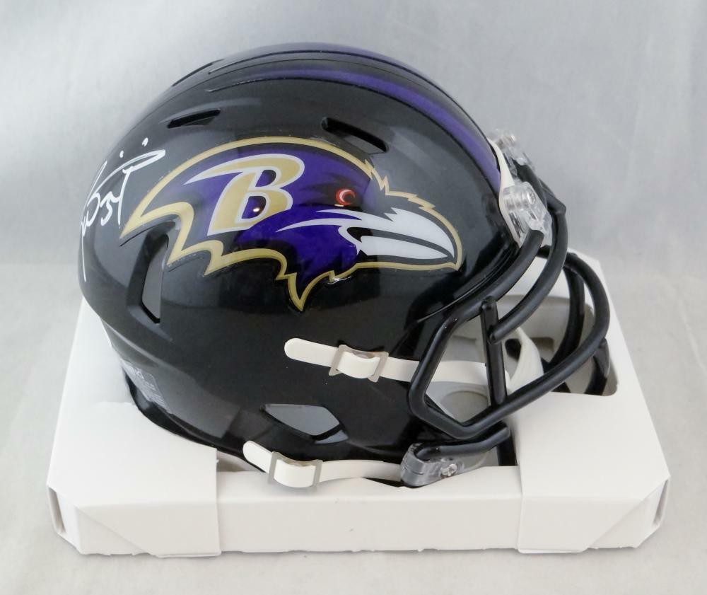 Ricky Williams Autographed Signed Baltimore Ravens Speed Mini