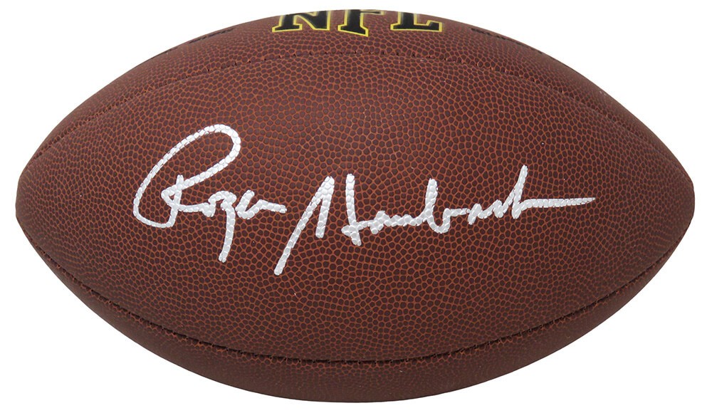 Roger Staubach Autographed Signed Wilson Super Grip Full Size NFL Football