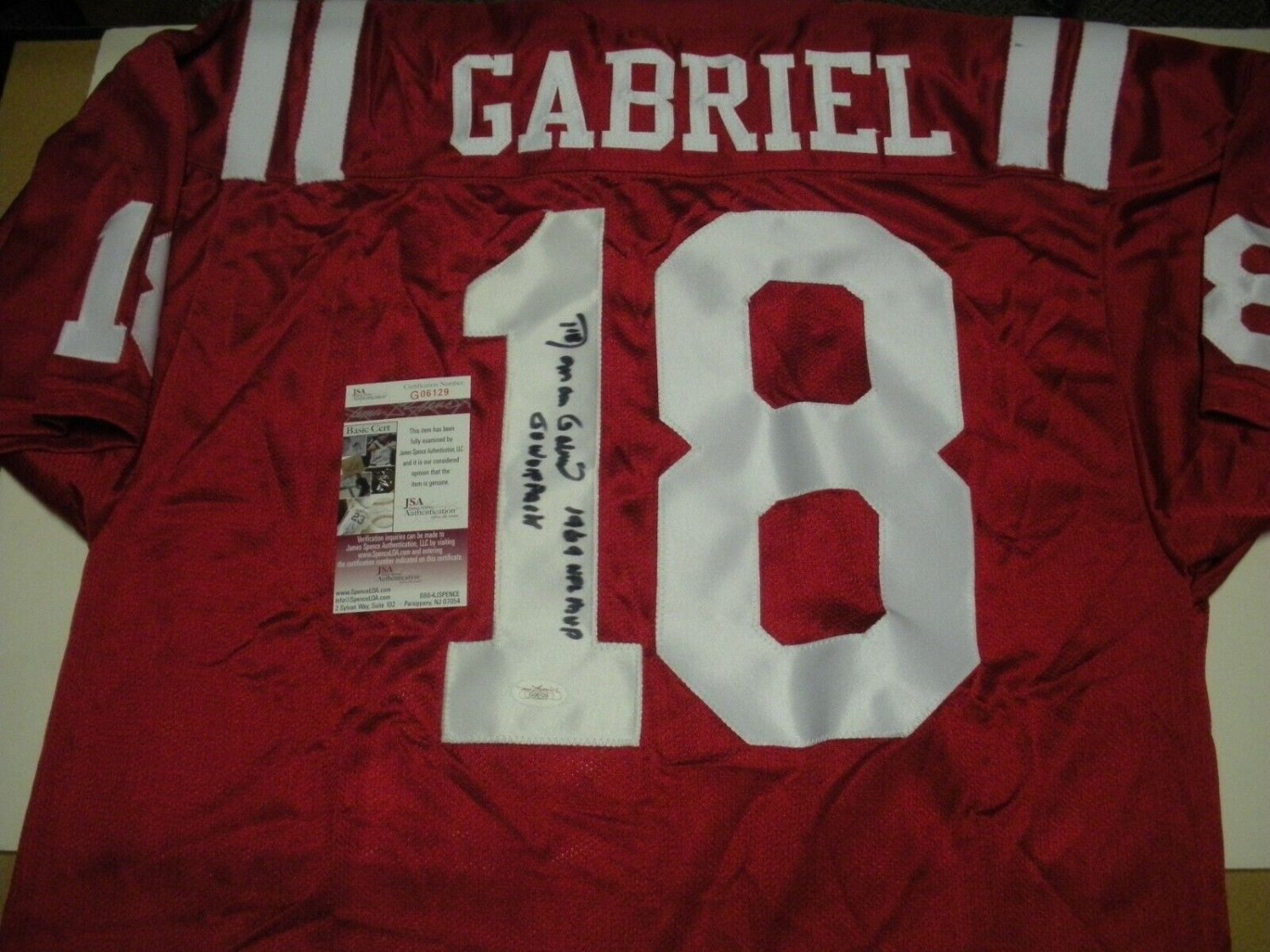 Roman Gabriel Memorabilia, Autographed Roman Gabriel Collectibles