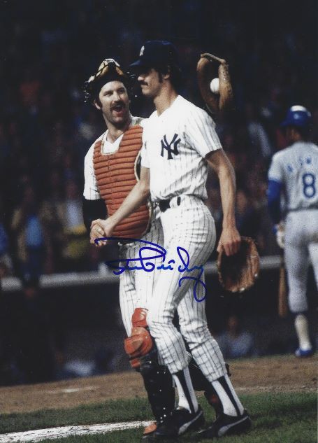 Ron Guidry Autographed Yankees Custom Jersey