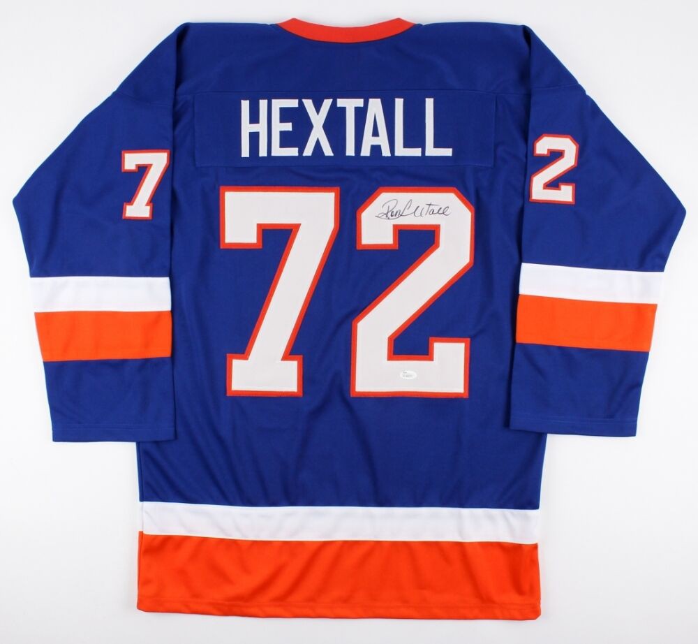 Ron Hextall Autographed Signed Islanders Jersey (JSA COA) Current Flyers Genral Manager