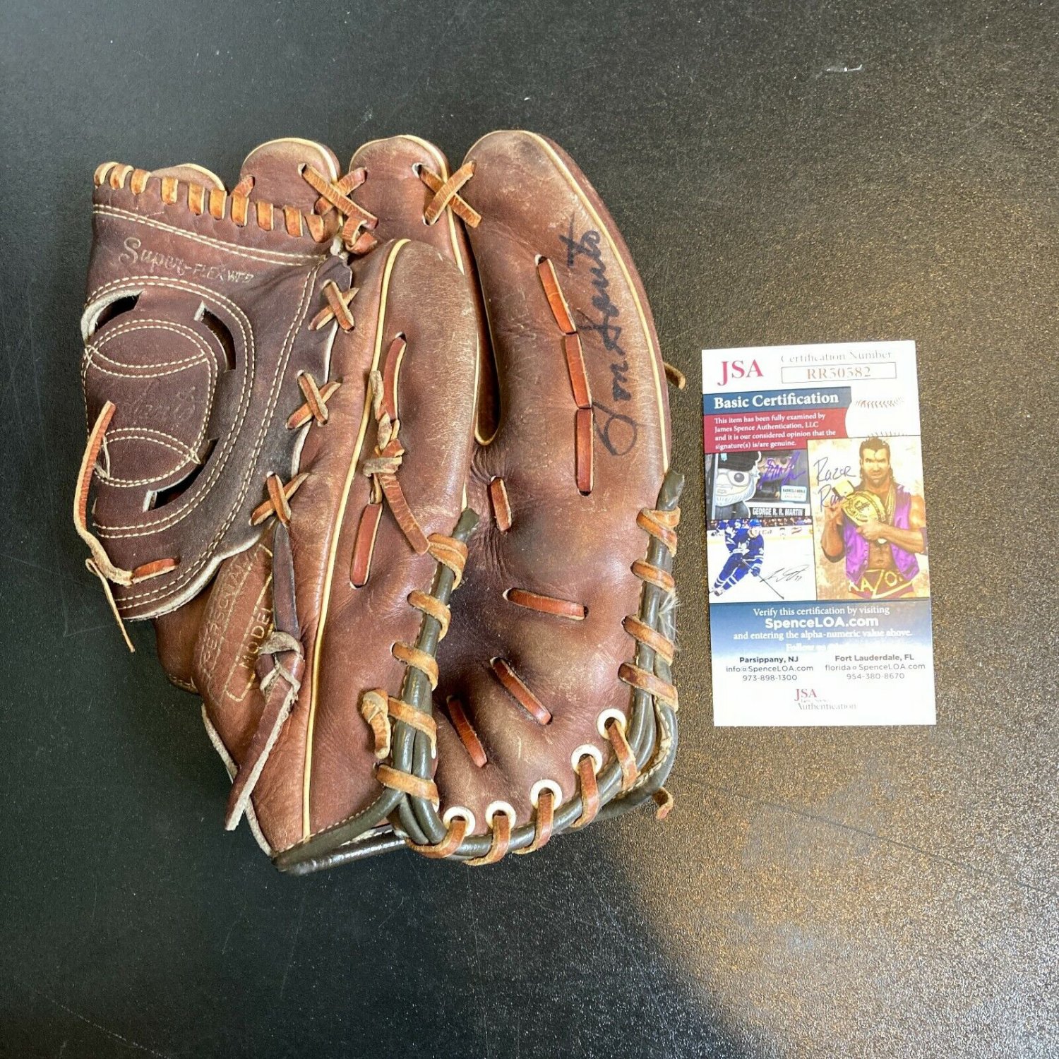 Ron Santo Autographed Signed 1960'S Game Model Baseball Glove