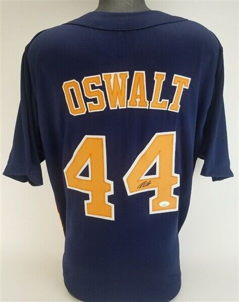 Roy Oswalt Autographed Signed Houston Astros Jersey 2005 Nlcs MVP-2005  World Series/ JSA COA
