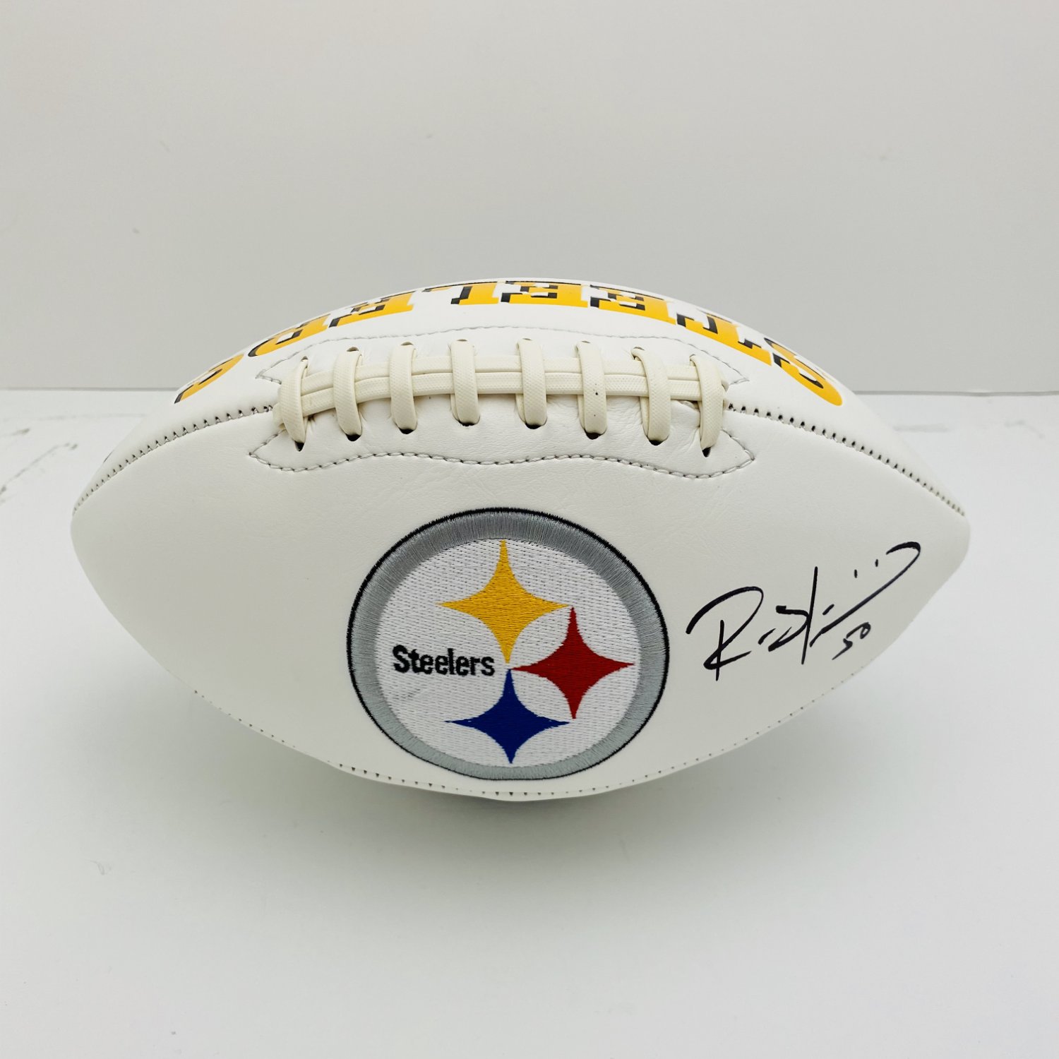 Ryan Shazier Autographed Pittsburgh Steelers Full-Size Football