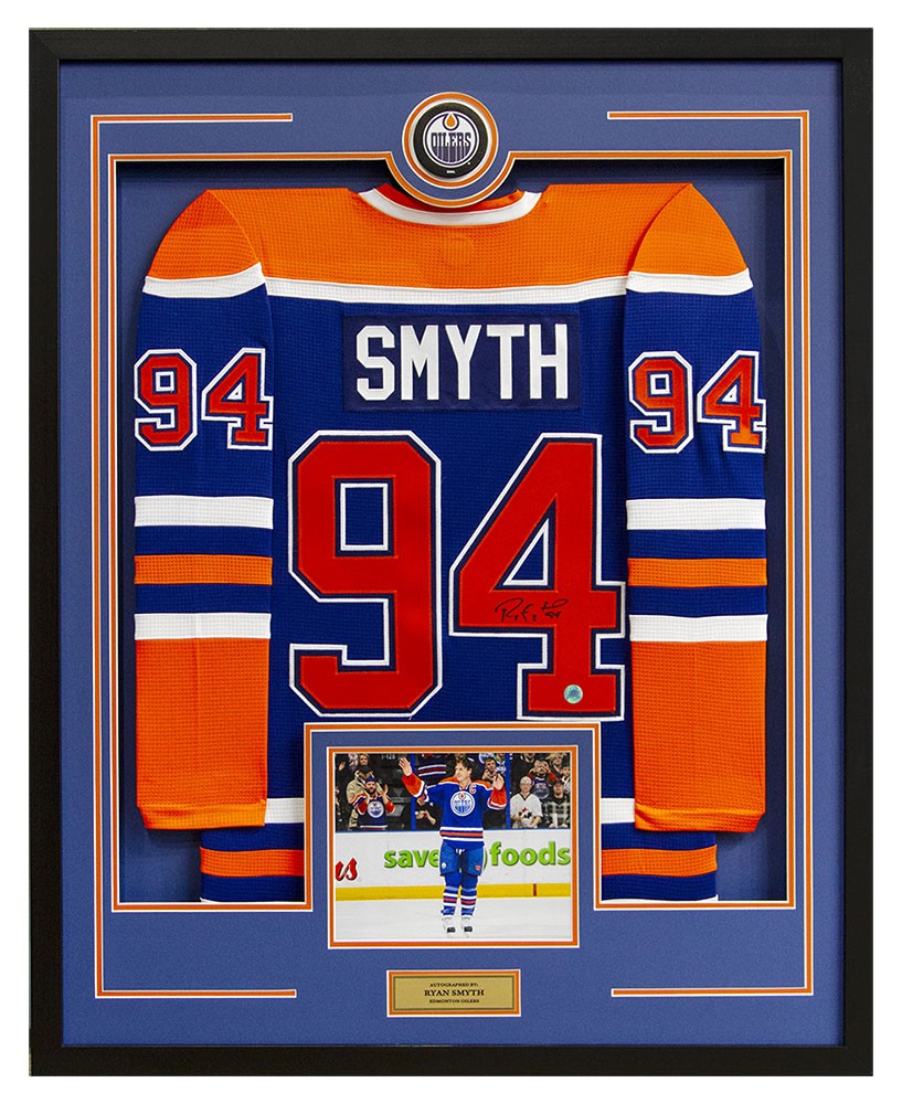 RYAN SMYTH Signed JOFA Stick - Edmonton Oilers