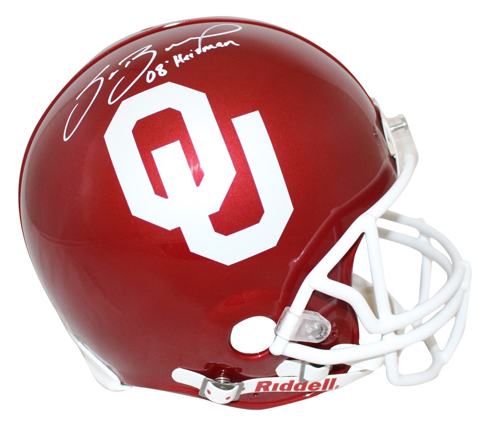 Sam Bradford Autographed Signed Oklahoma Sooners Authentic Helmet