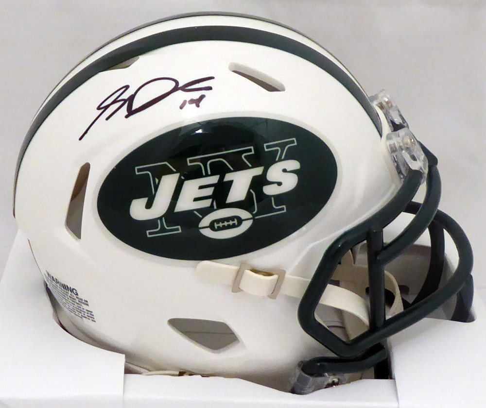Sam Darnold Autographed Helmet Flash 