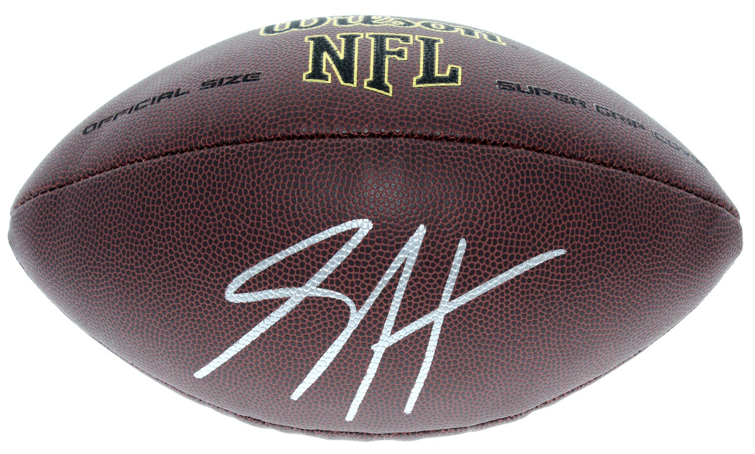 Sam Hubbard Autographed Signed Wilson NFL Supergrip Football PSA/DNA