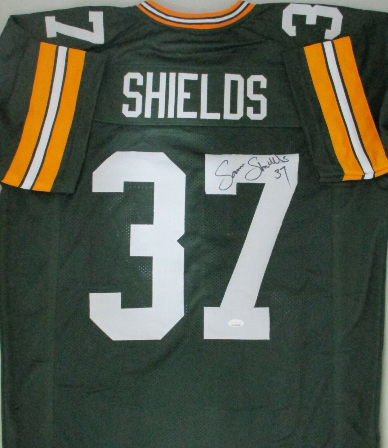 Sam Shields Autographed Signed Packers Green Custom Replica Jersey Auto -  Xlv Champ - JSA