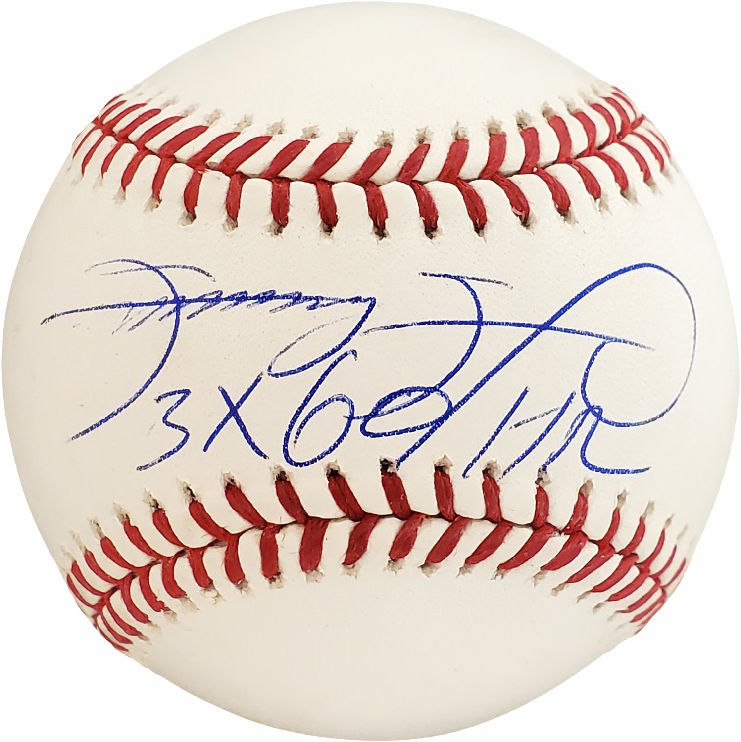 Sammy Sosa Autographed Signed Official MLB Baseball Chicago Cubs 3X 60 Hr  Beckett Beckett