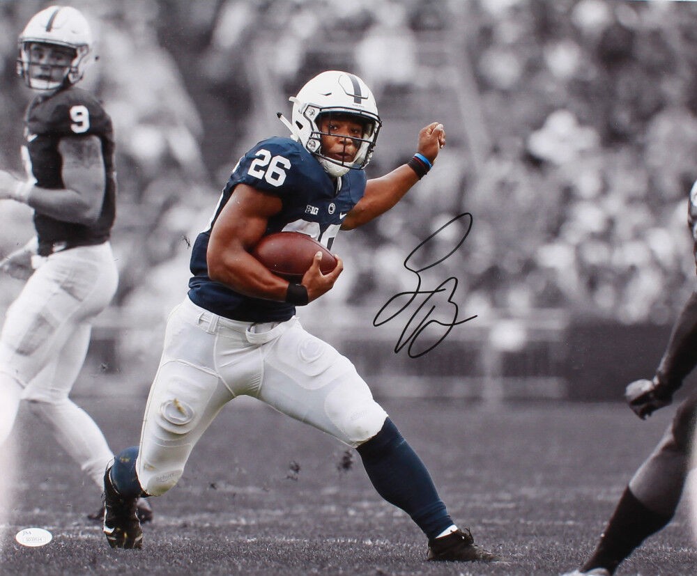 Saquon Barkley Autographed Signed Jersey - JSA Authentic at 's Sports  Collectibles Store