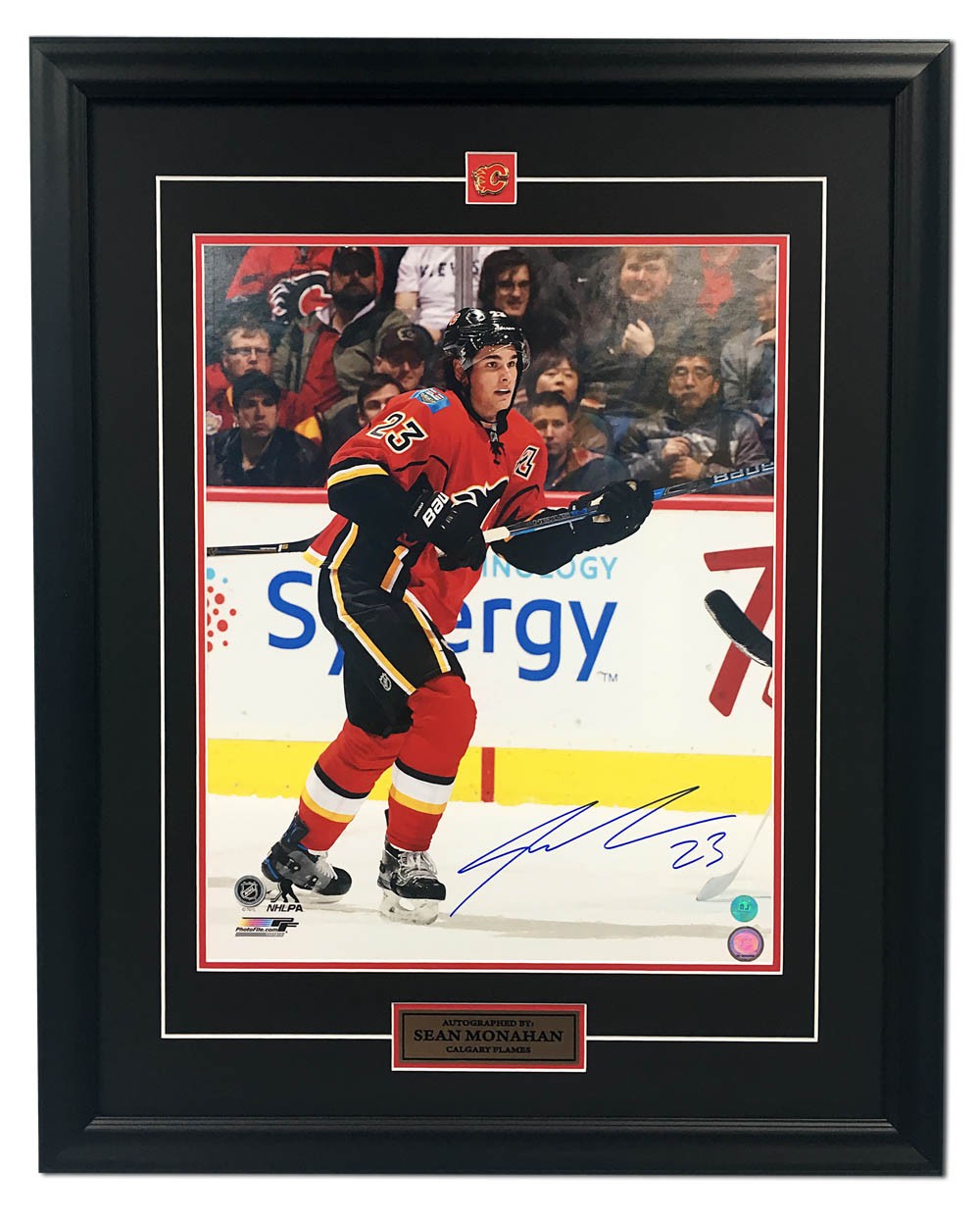 sean monahan signed jersey