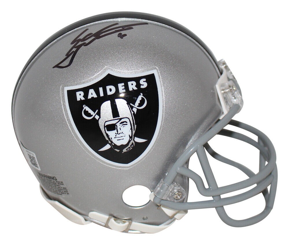 Sebastian Janikowski Autographed Signed Oakland Raiders Vsr4 Mini