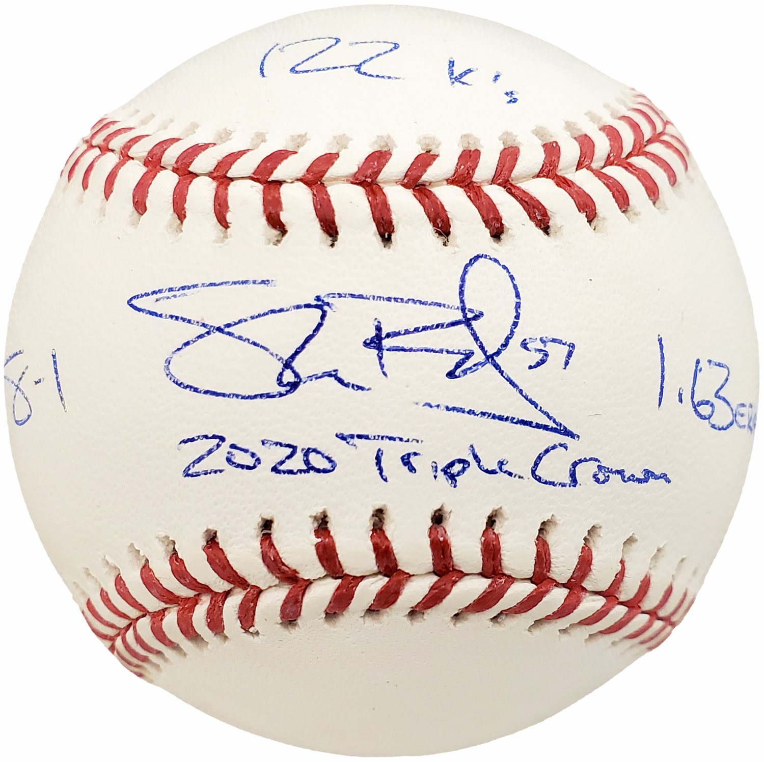 Shane Bieber Autographed Cleveland Indians Custom Baseball Jersey