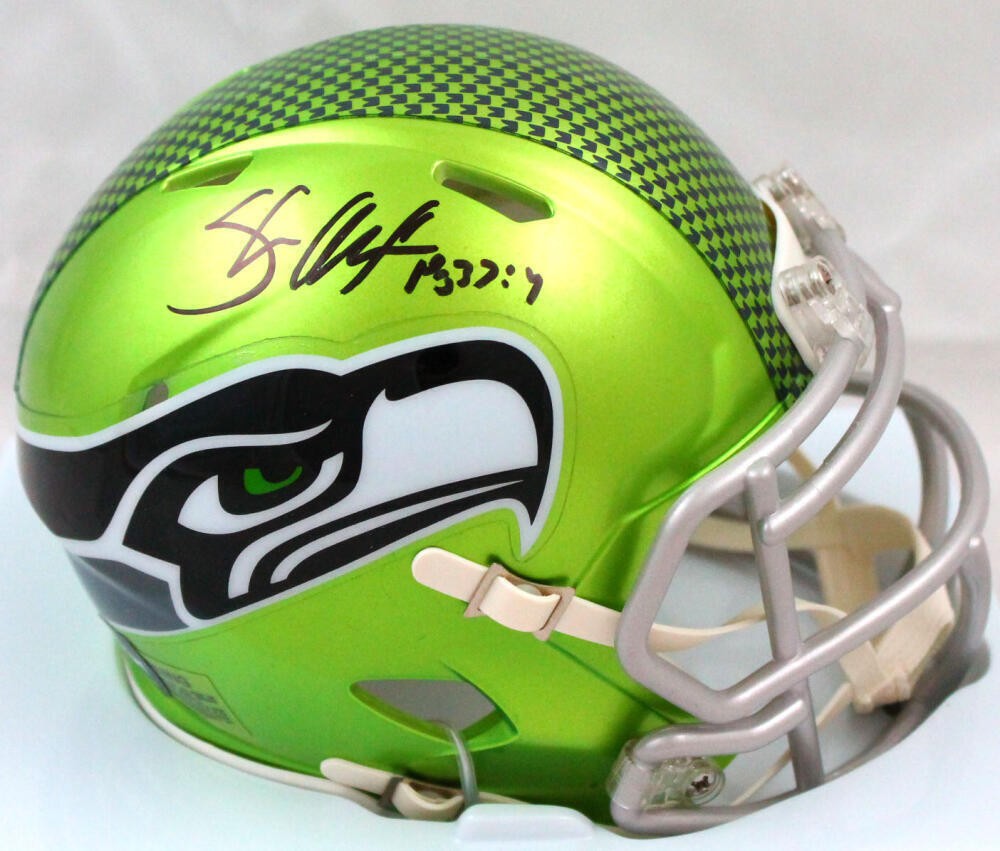 Shaun Alexander Autographed Seattle Seahawks Custom Jersey