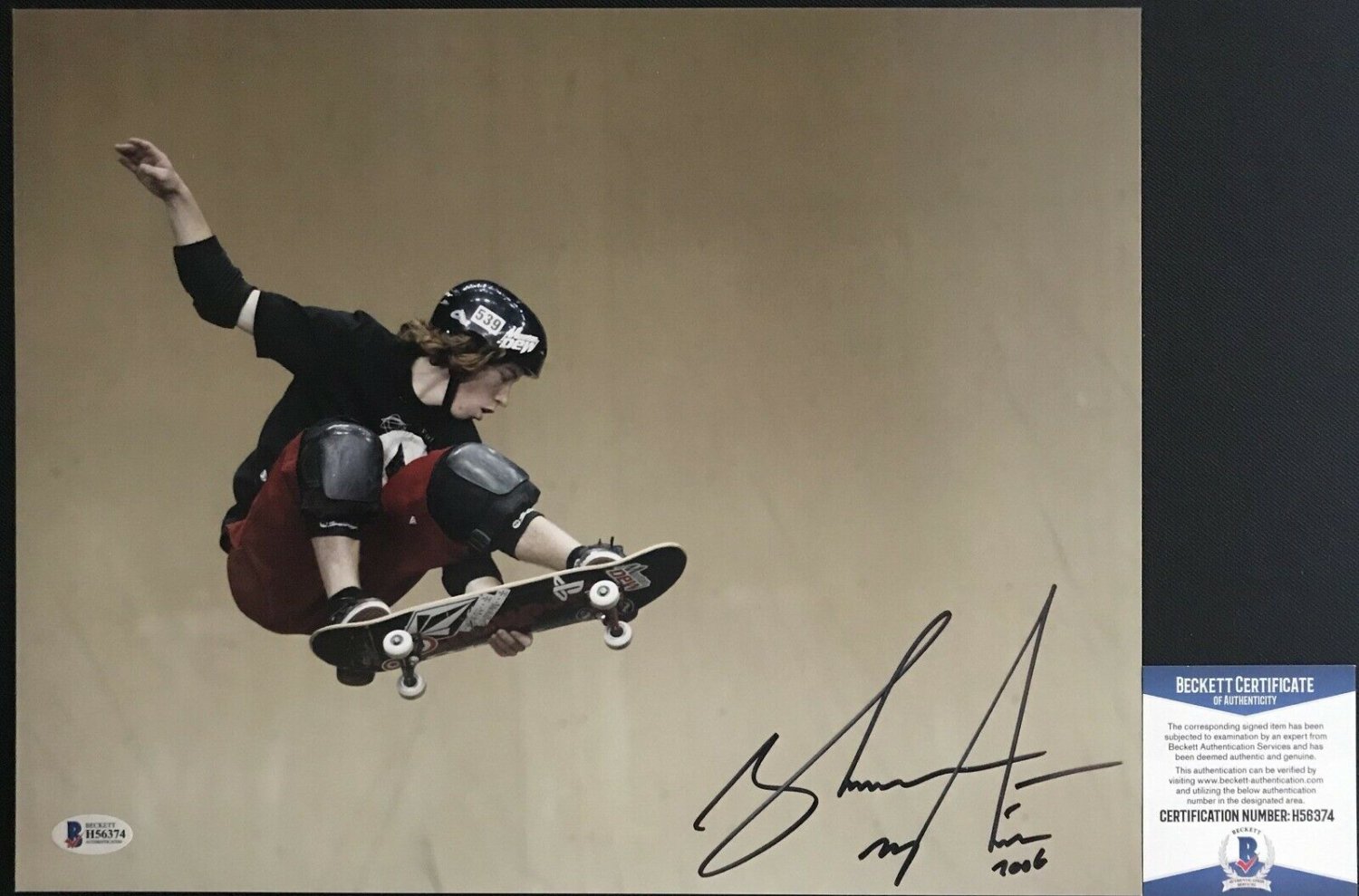 Shaun White Autographed Signed The Flying Tomato! Skateboard XGames
