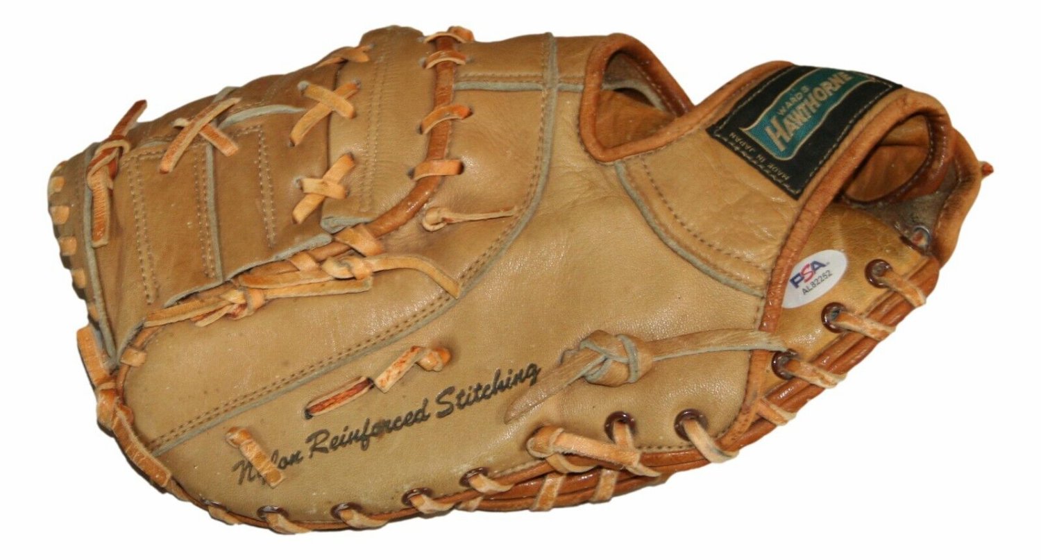 Stan Musial Autographed Signed 1960'S First Basemen's Glove Mitt PSA