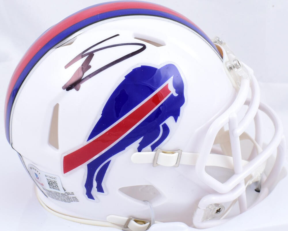 Stefon Diggs Autographed Signed Buffalo Bills 2021 Speed Mini Helmet-Beckett  W Hologram