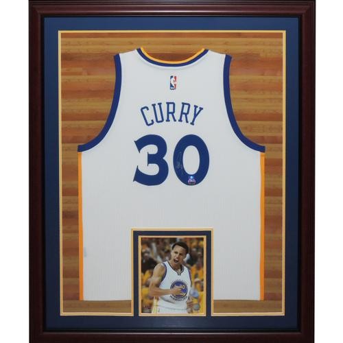 stephen curry framed jersey