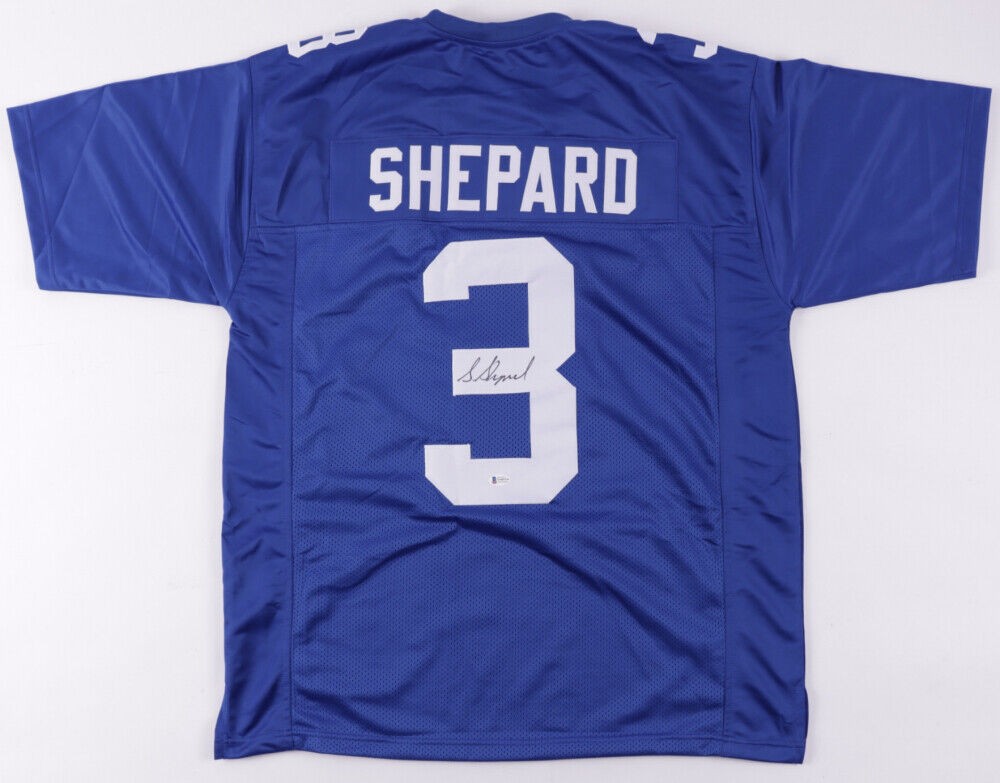 Sterling Shepard Autographed Signed Giants Jersey (Beckett Holo