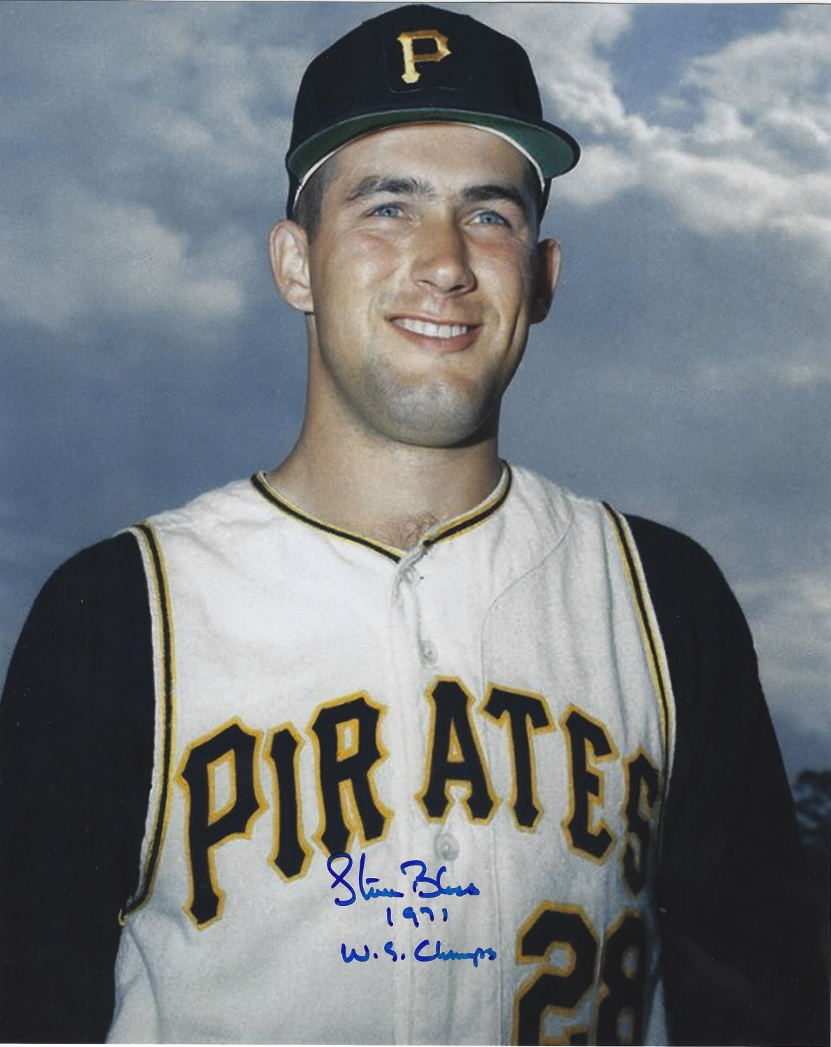 Steve Blass Autographed Signed 1971 Ws Champs 8X10 Pittsburgh Pirates  Photo - Autographs