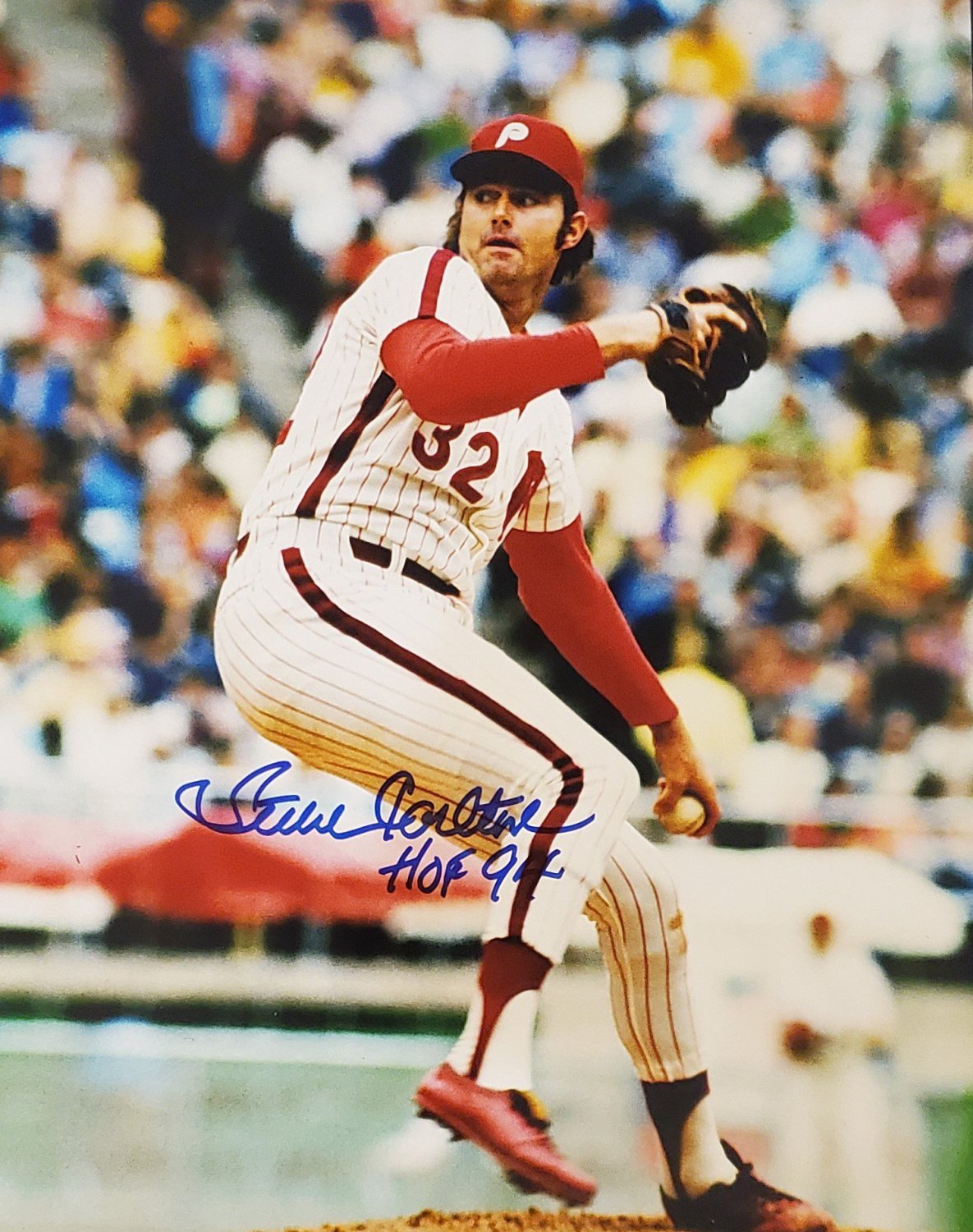 Steve Carlton Autographed Signed HOF 94 11X14 Philadelphia Phillies Photo -  Autographs