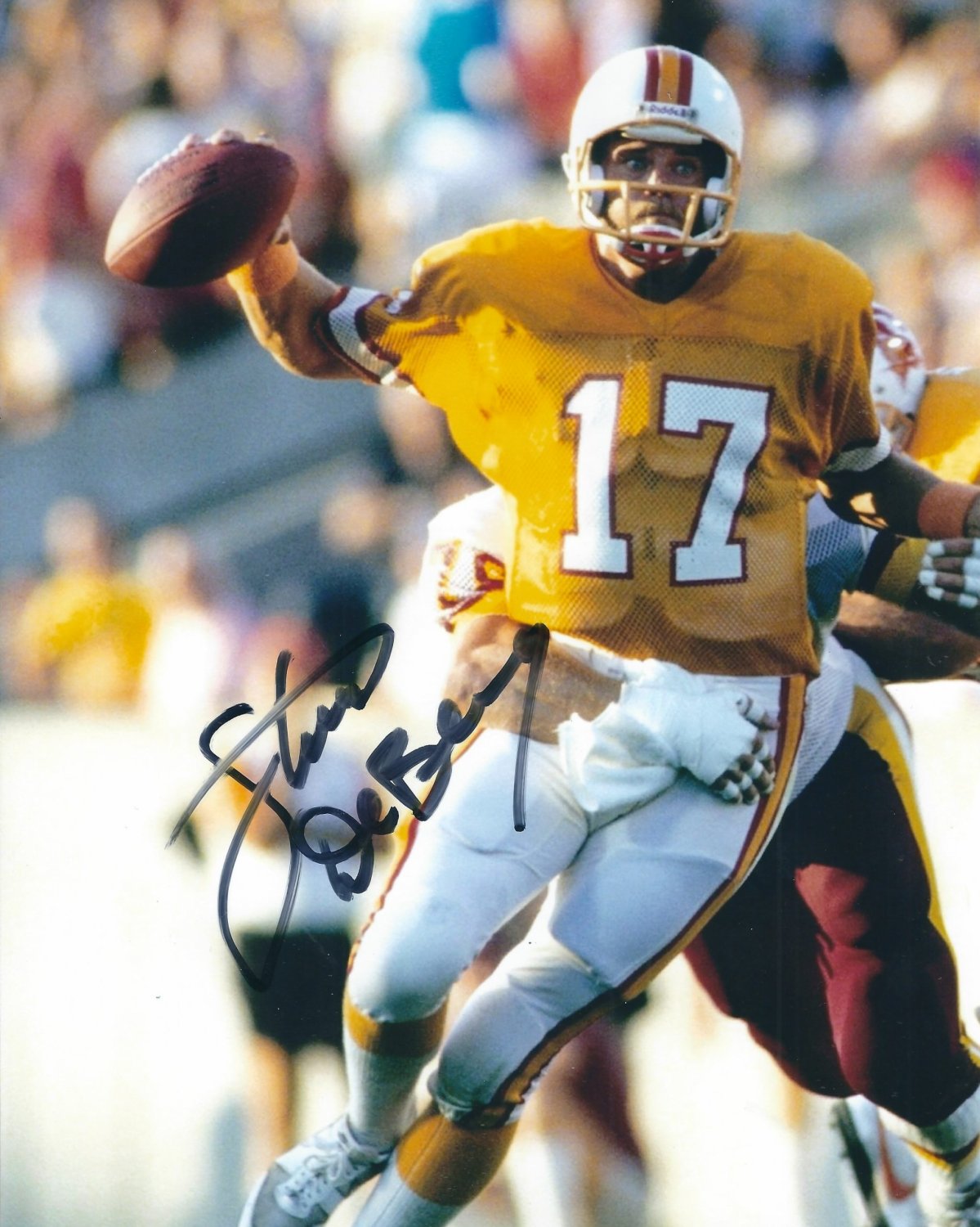 Steve Deberg Autographed Signed 8X10 Tampa Bay Buccaneers Photo