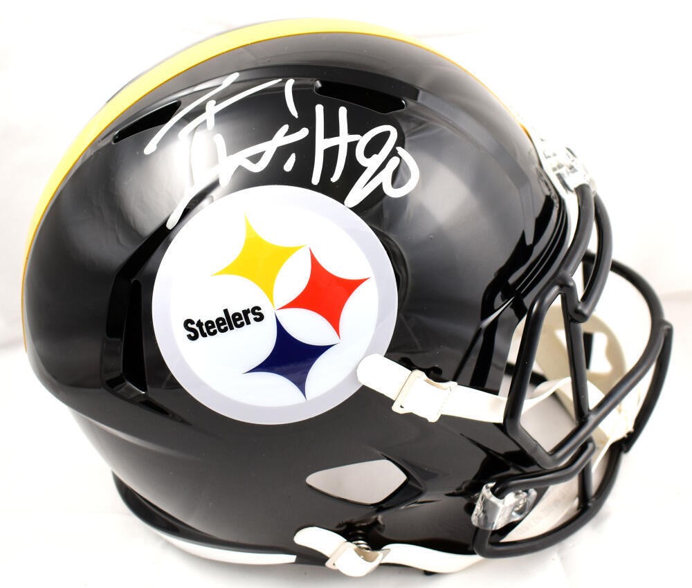 T.J. Watt Autographed Signed Pittsburgh Steelers F/S Speed Helmet