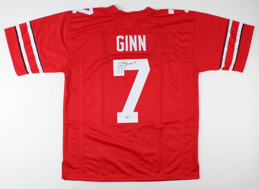 Ted Ginn Ohio State Buckeyes Autographed Jersey - Certified Authentic