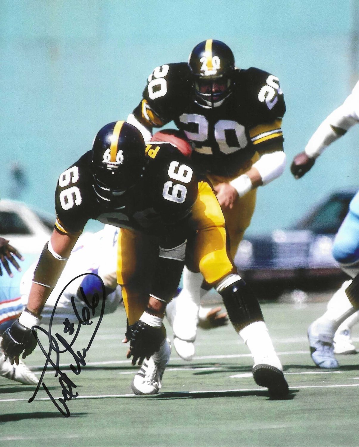 Ted Petersen Autographed Signed Pittsburgh Steelers 8X10 Photo - Autographs