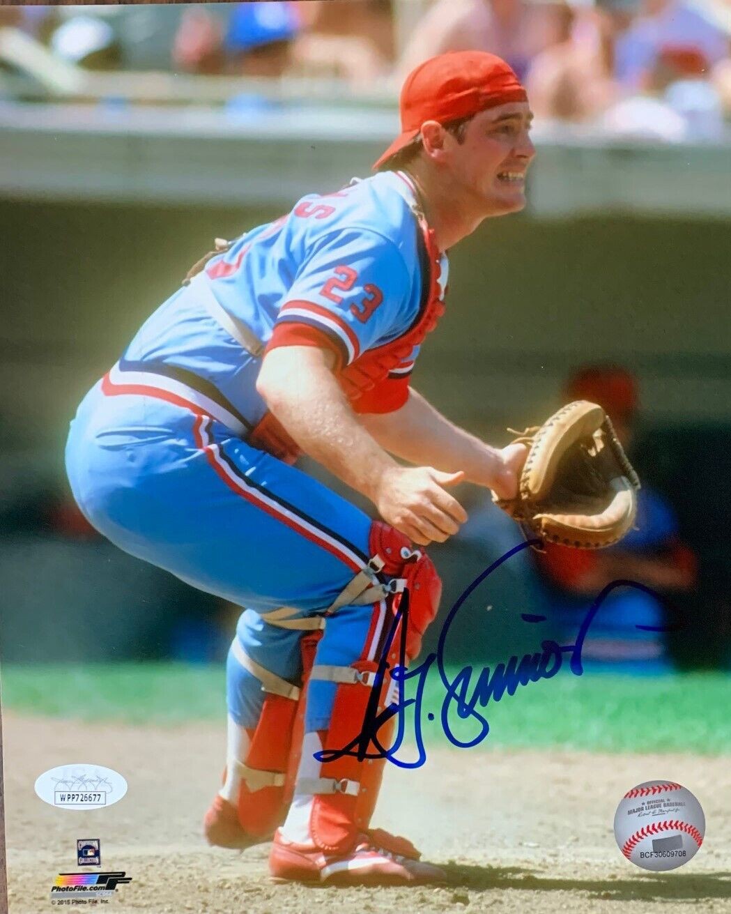 Ted Simmons Autographed