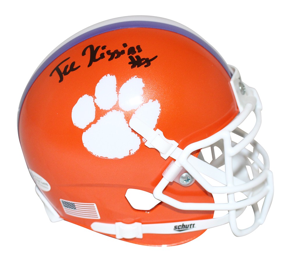 Tee Higgins Autographed Signed Cincinnati Bengals Eclipse Replica Helmet Bas