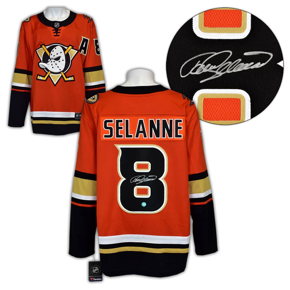 Teemu selanne anaheim mighty ducks jersey Outlet