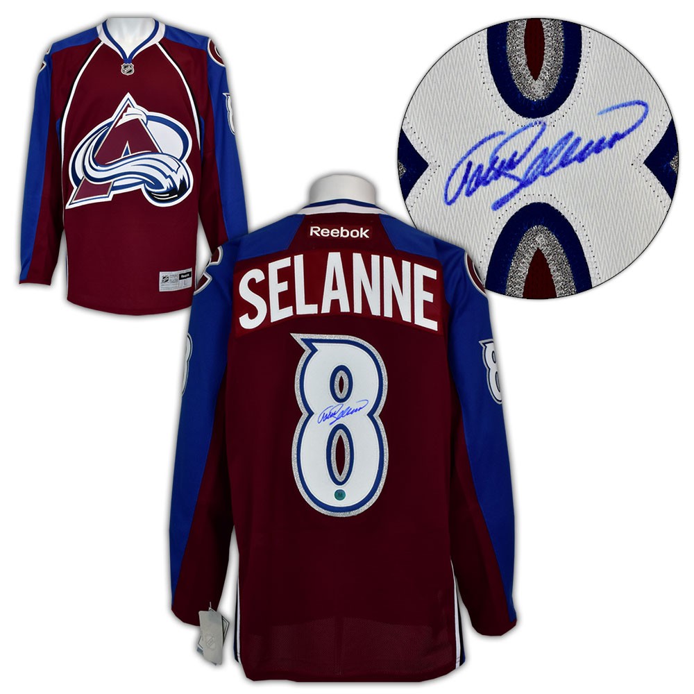 colorado avalanche signed jersey